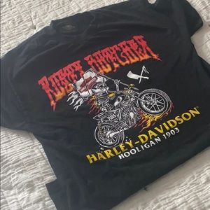 Rusty Butcher Harley Davidson Top